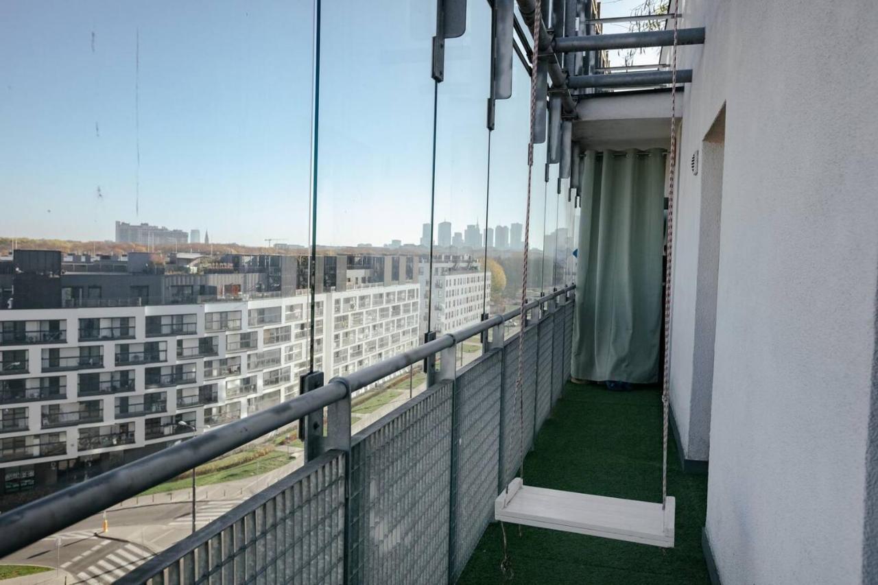 Dwupoziomowy, Rodzinny Apartament. Ochrona, Garaz. วอร์ซอ ภายนอก รูปภาพ