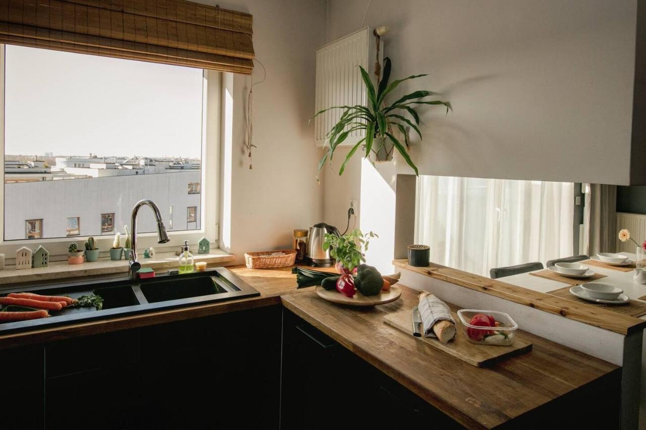 Dwupoziomowy, Rodzinny Apartament. Ochrona, Garaz. วอร์ซอ ภายนอก รูปภาพ